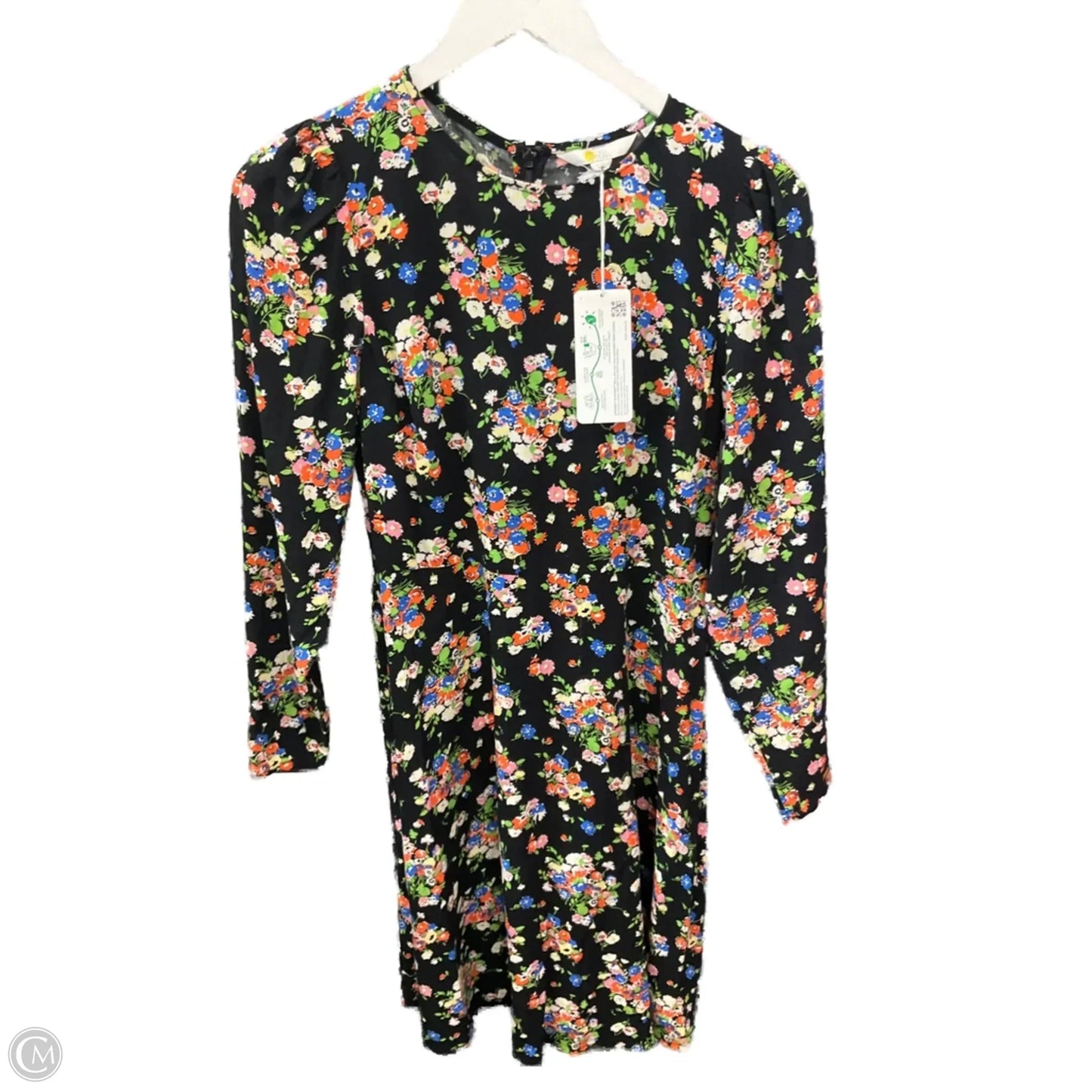 Dress Casual Short By Boden In Black & Blue, Size: S