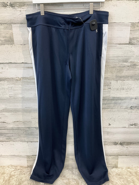 Athletic Pants By Danskin In Blue, Size: L