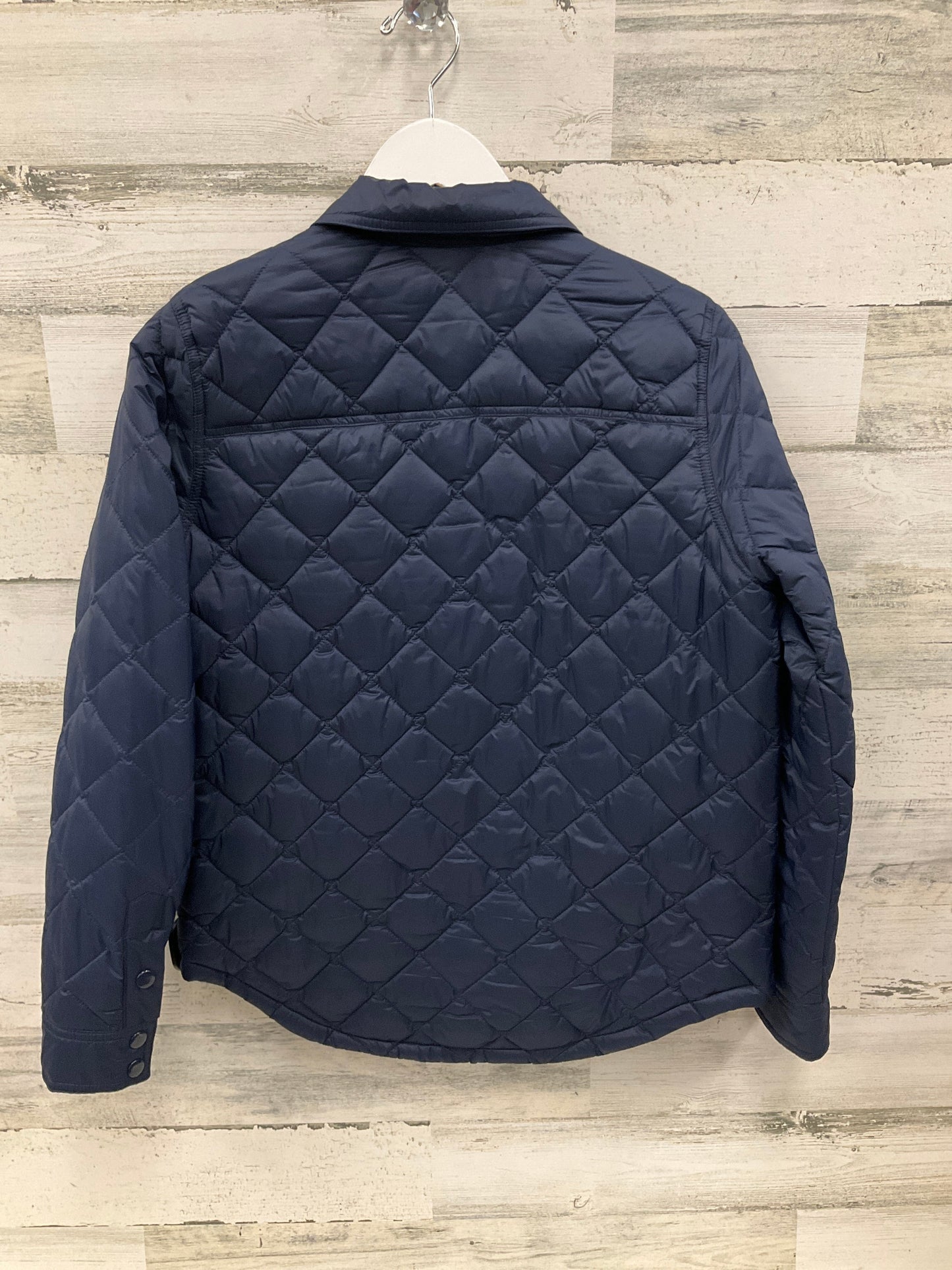 Jacket Puffer & Quilted By J. Crew In Blue, Size: S