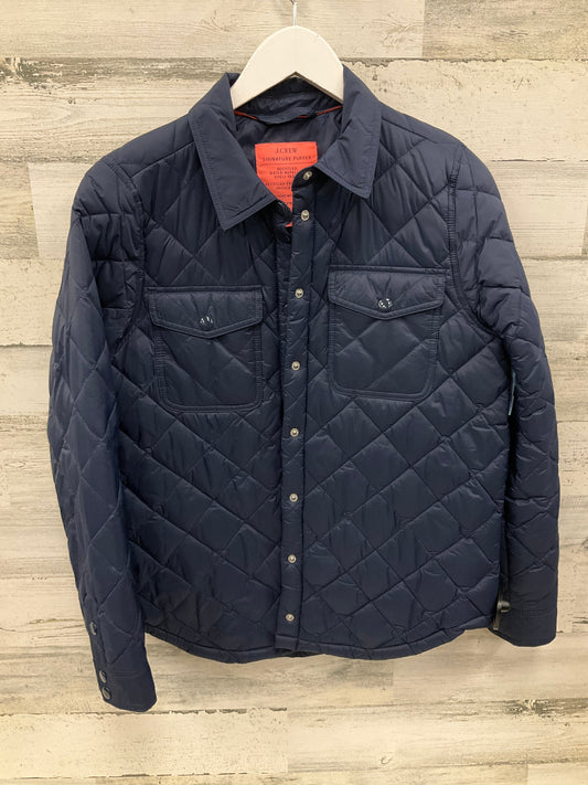 Jacket Puffer & Quilted By J. Crew In Blue, Size: S