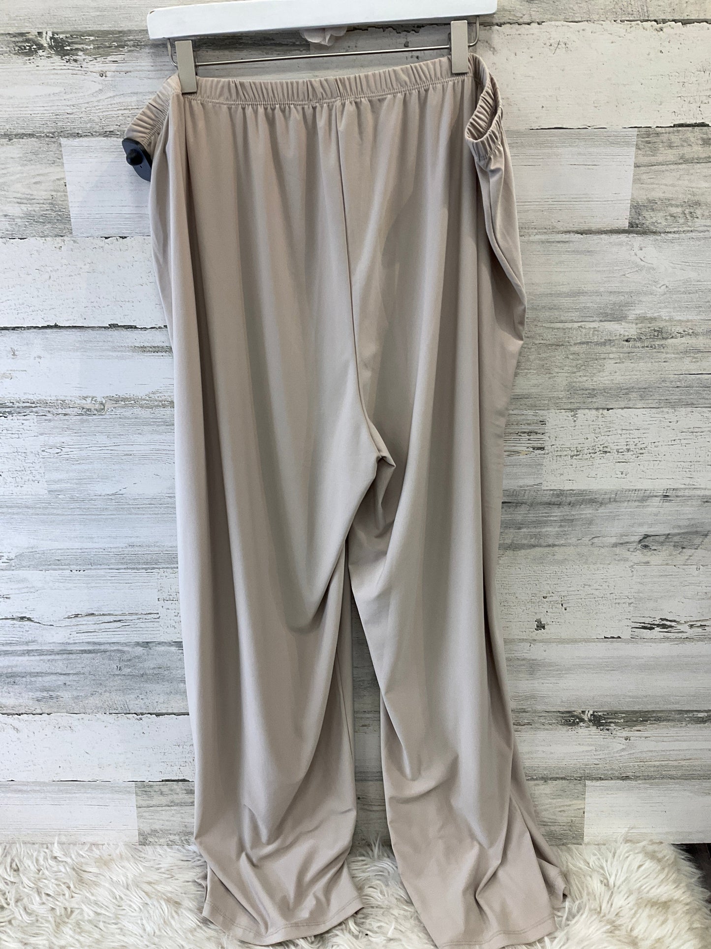 Pants Set 2pc By Catherines In Taupe, Size: 4x