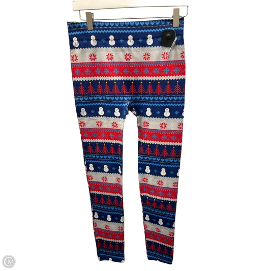 Pants Leggings By Clothes Mentor In Blue, Size: S