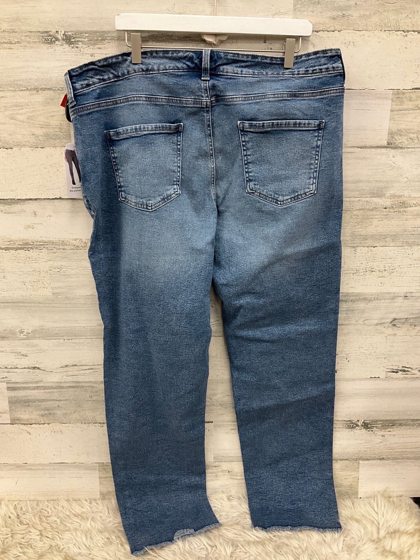 Jeans Straight By Time And Tru In Blue, Size: 20