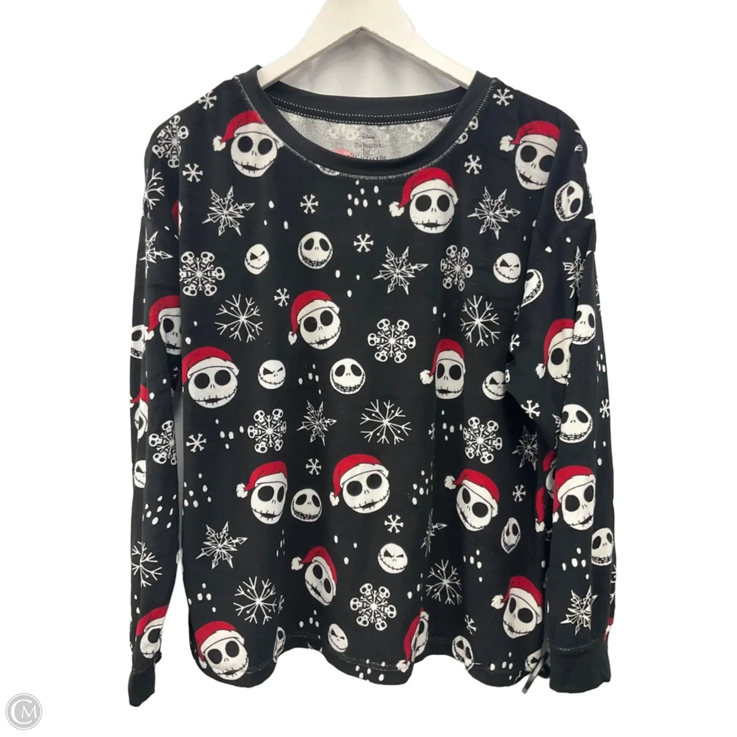 Pajamas 2pc By Clothes Mentor In Black, Size: L