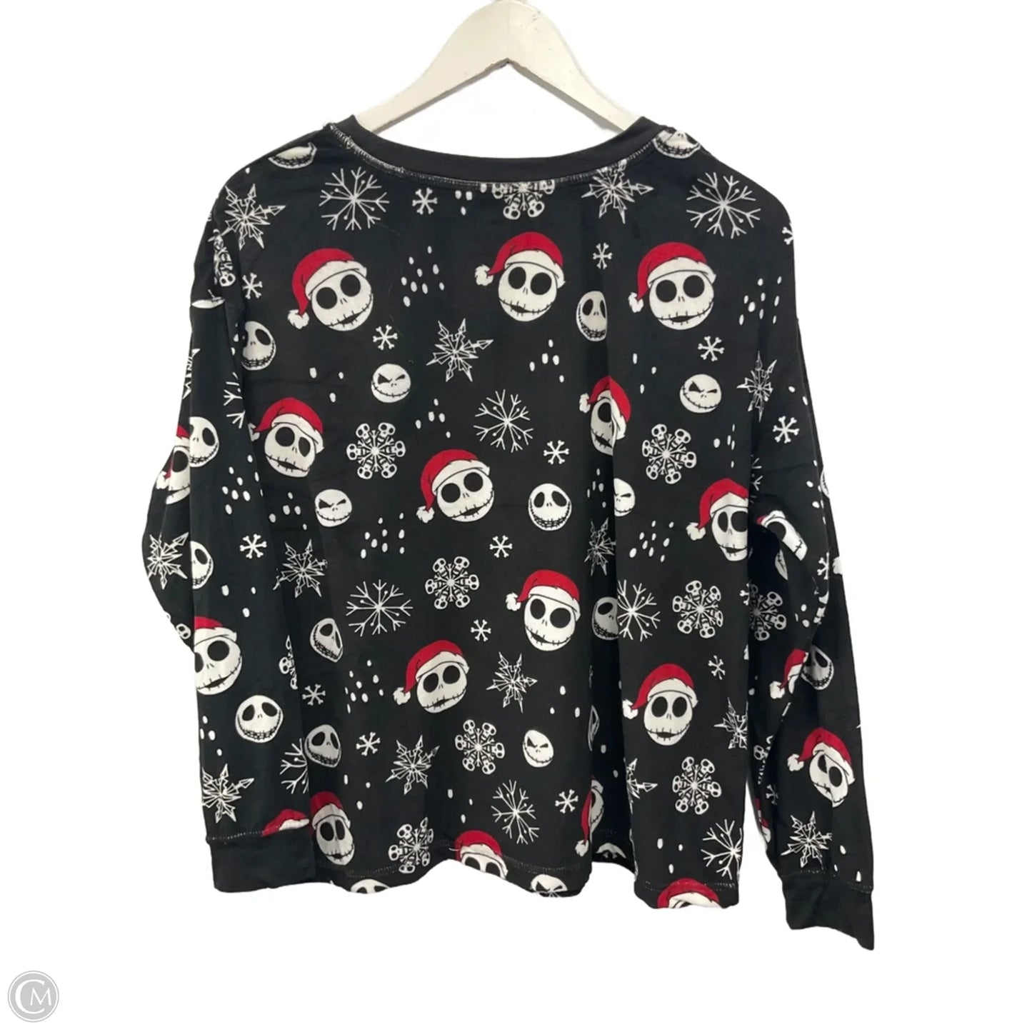 Pajamas 2pc By Clothes Mentor In Black, Size: L