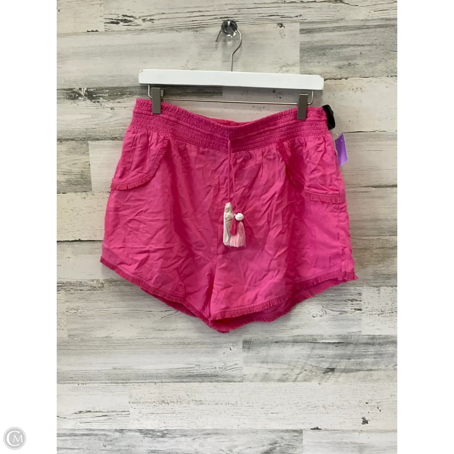 Shorts By Japna In Pink, Size: Xl