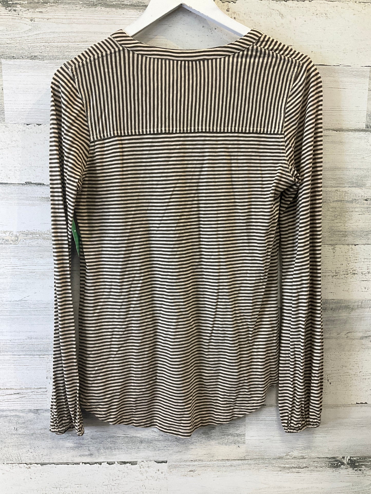 Green Top Long Sleeve Lucky Brand, Size S