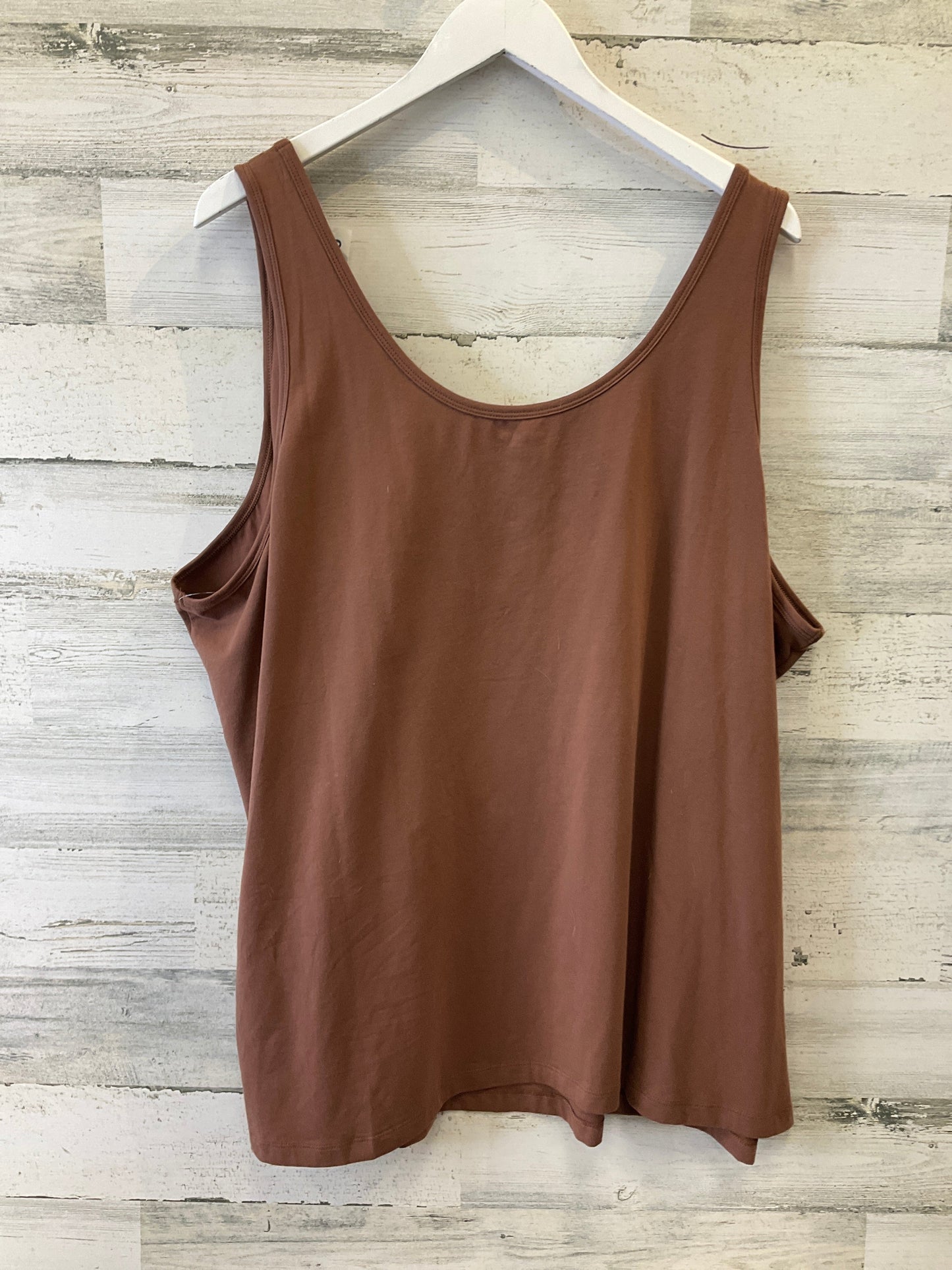 Brown Tank Top Old Navy, Size 4x