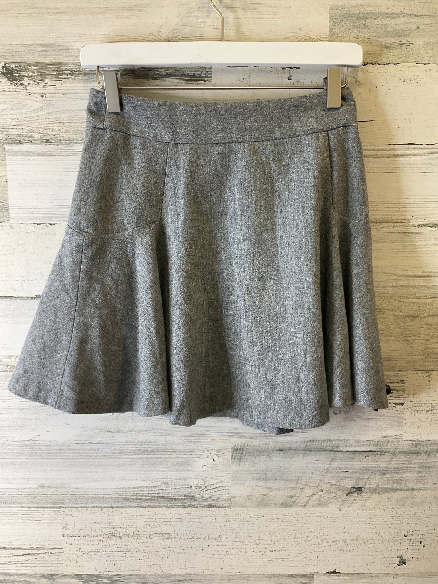 Grey Skirt Mini & Short Banana Republic, Size Petite