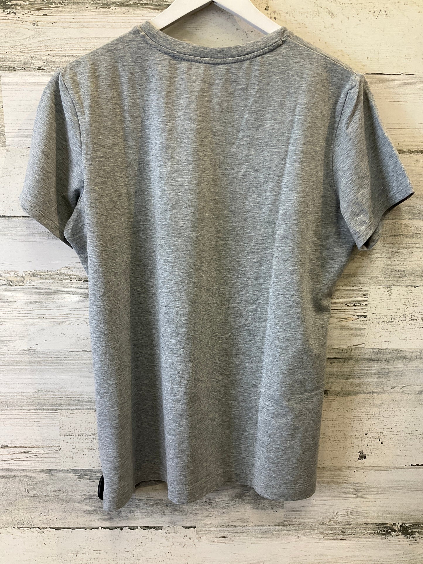 Grey Athletic Top Short Sleeve Reebok, Size Xl