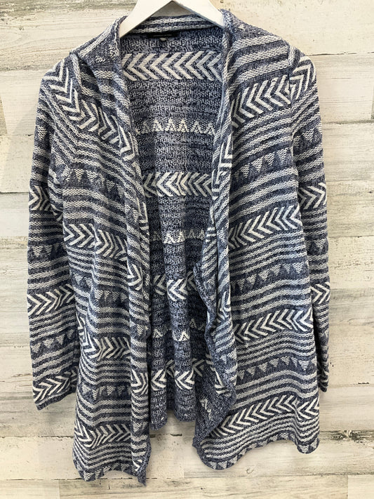 Cardigan By Lucky Brand In Blue, Size: M