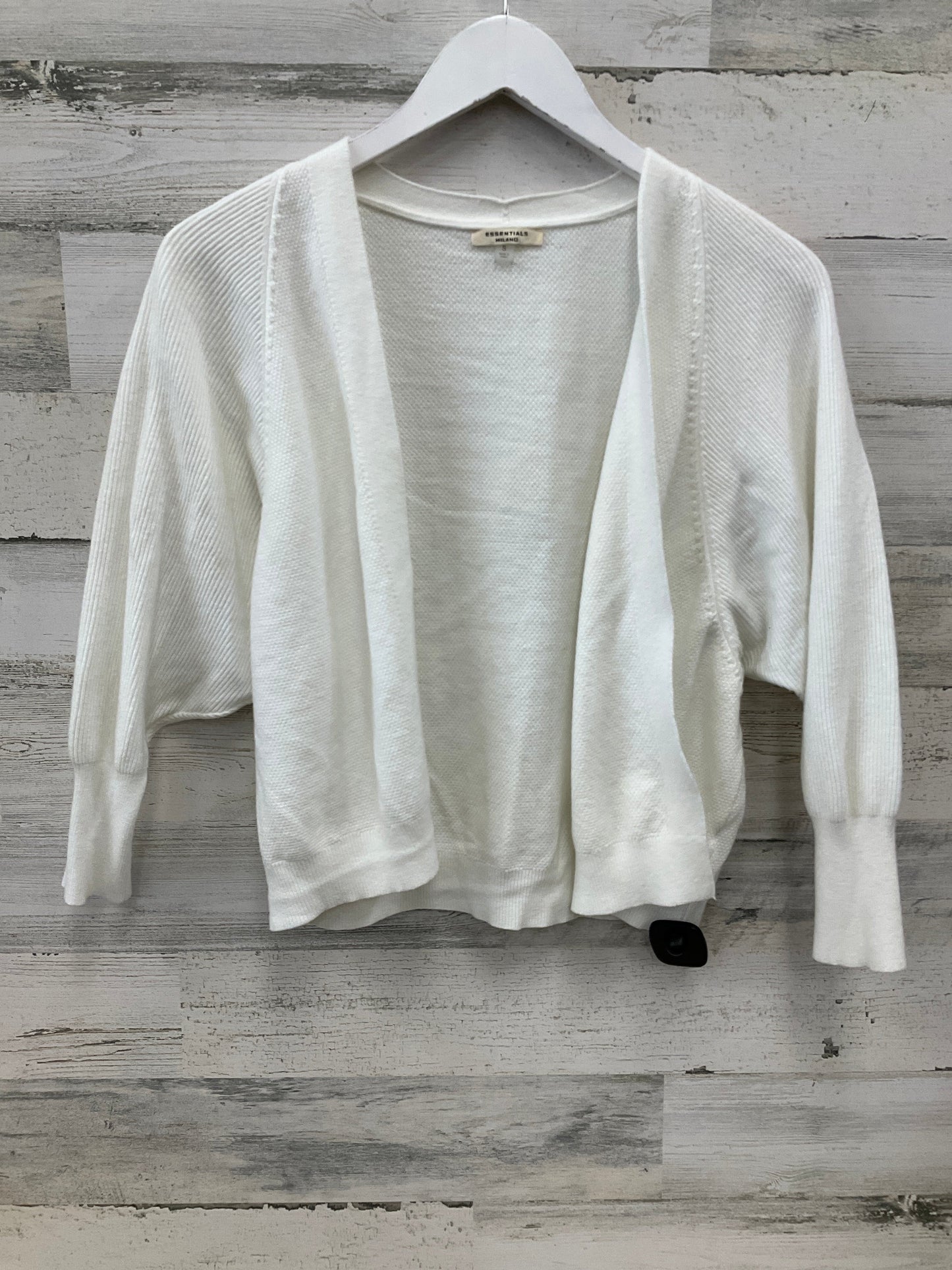 Cardigan By Essentials In White, Size: S