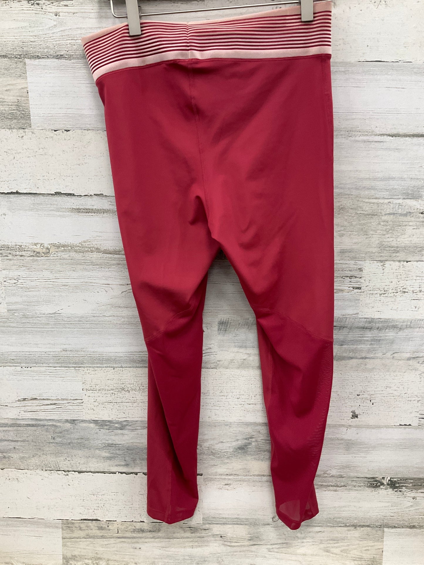 Athletic Leggings By Nike In Red, Size: S