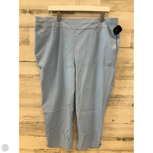 Capris By Cato In Blue, Size: 18