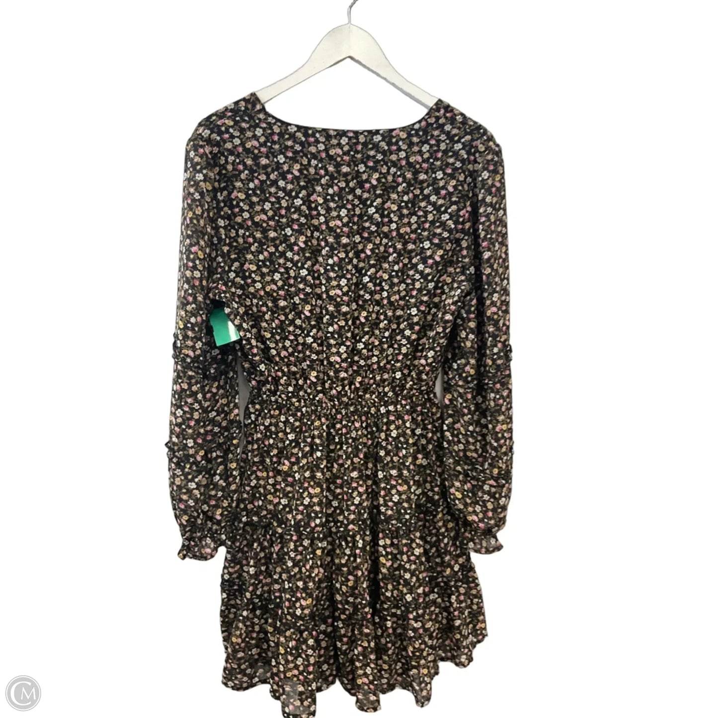 Dress Casual Short By She + Sky In Floral Print, Size: M