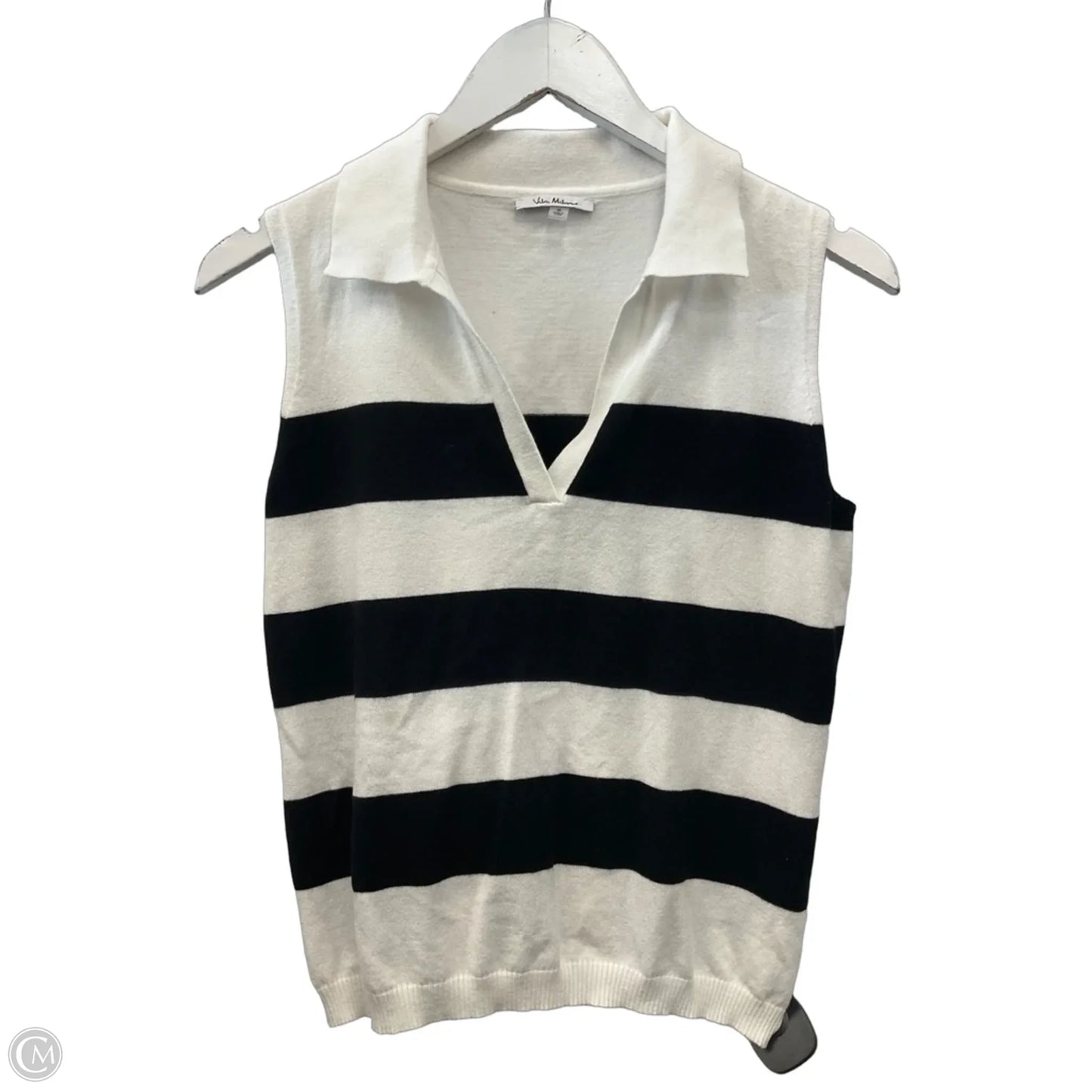 Sweater Short Sleeve By Vila Milano In White, Size: S