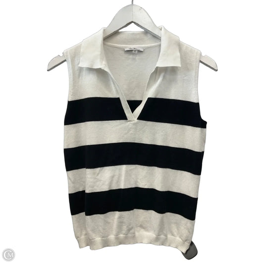 Sweater Short Sleeve By Vila Milano In White, Size: S