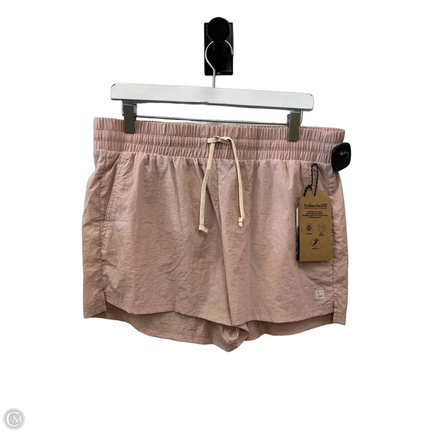 Athletic Shorts By Avalanche In Pink, Size: L