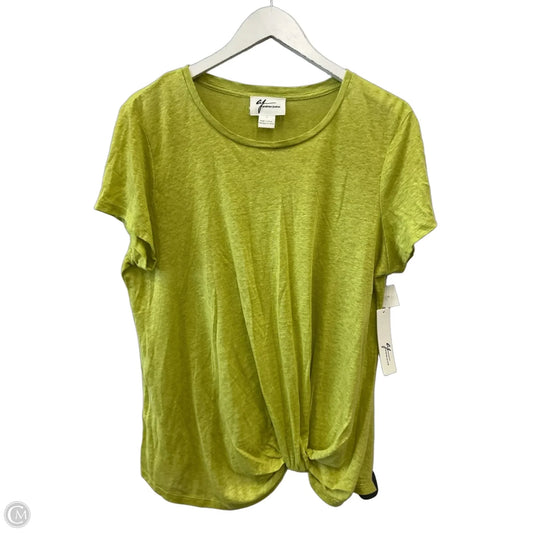 Top Short Sleeve By Clothes Mentor In Green, Size: L