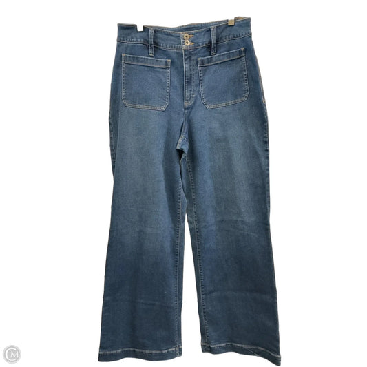 Jeans Wide Leg By Inc In Blue Denim, Size: 12