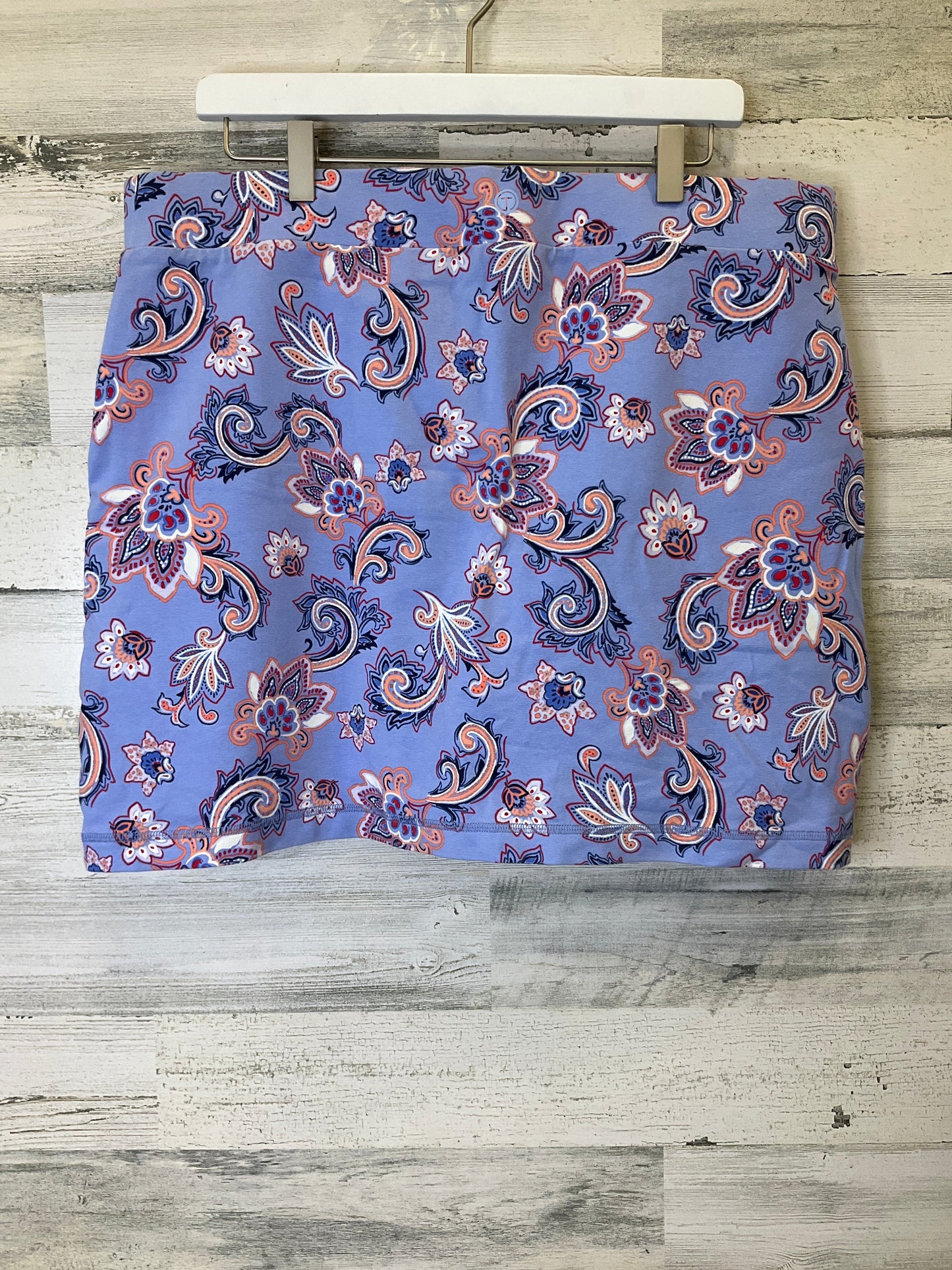 Purple & Red Skort Talbots, Size Xl