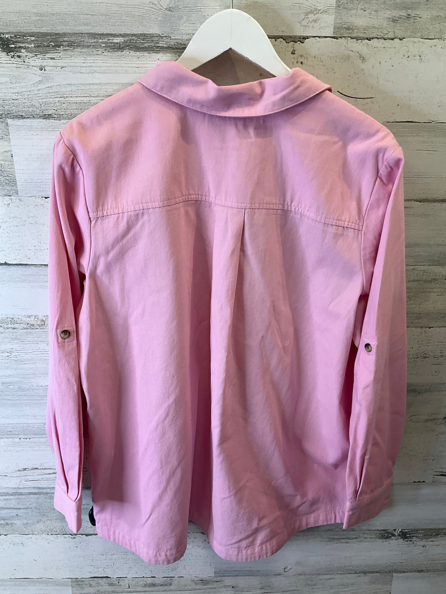 Pink Jacket Shirt Joan Rivers, Size L