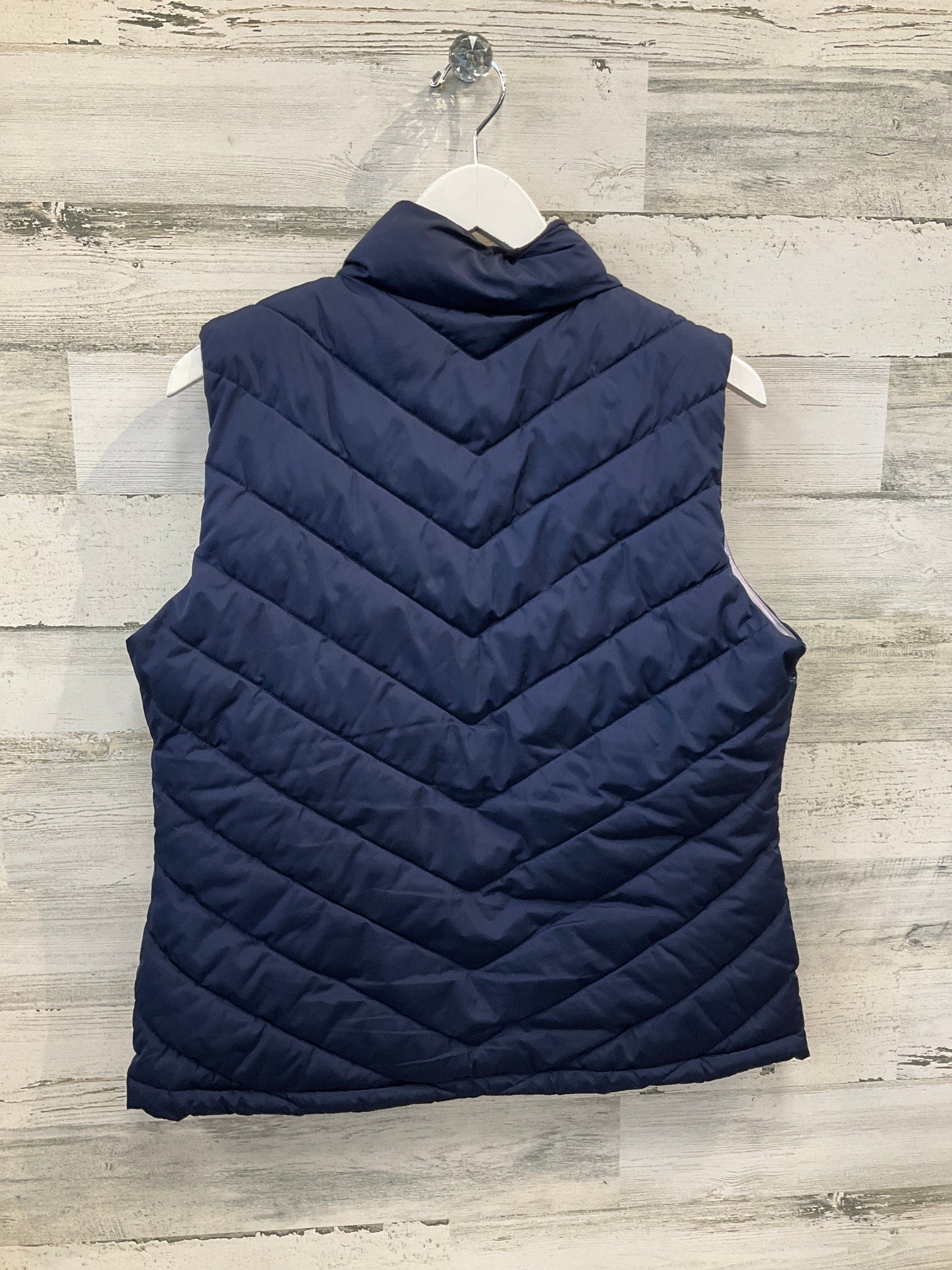 Vest Puffer & Quilted By Gap In Navy, Size: L