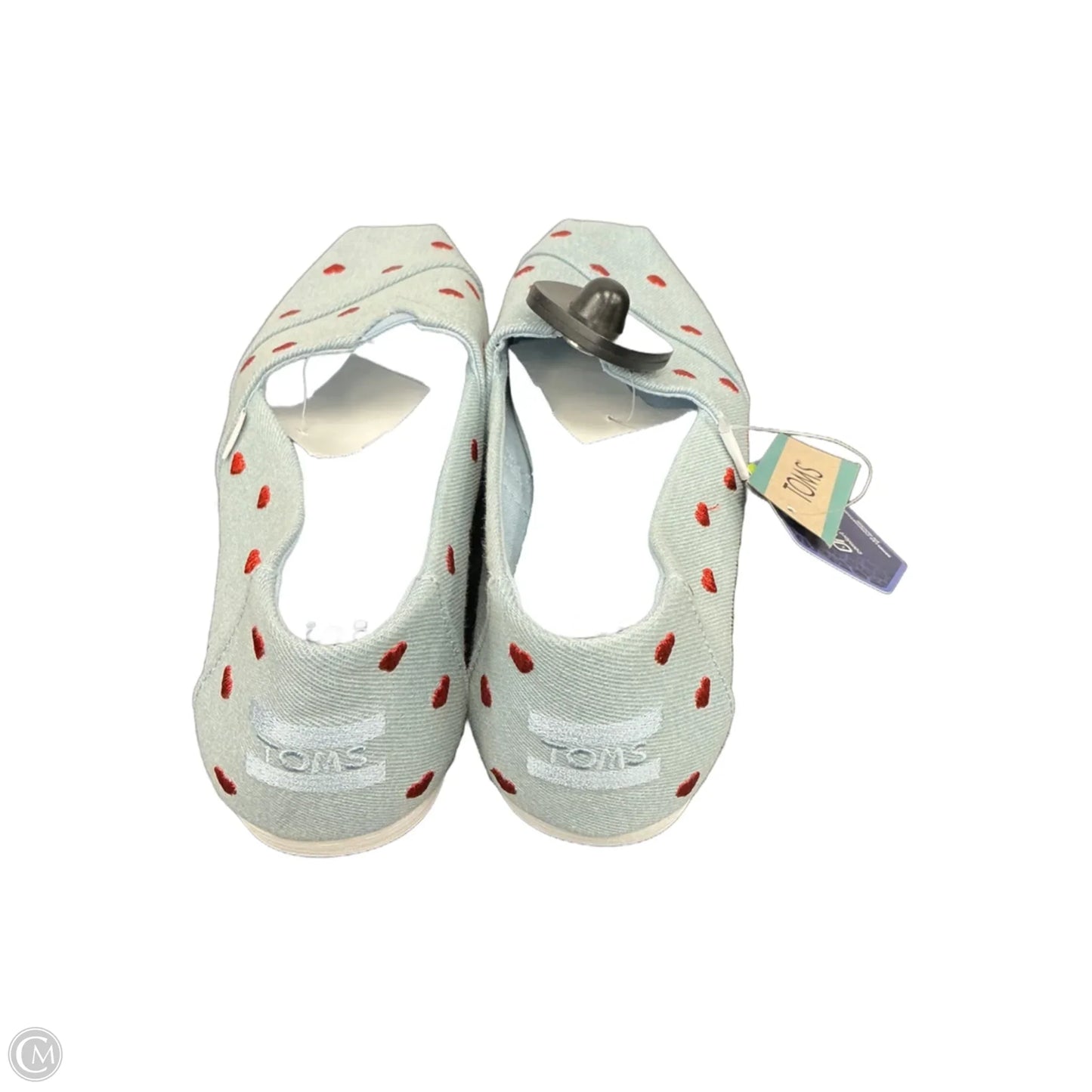 Shoes Flats By Toms In Blue, Size: 7