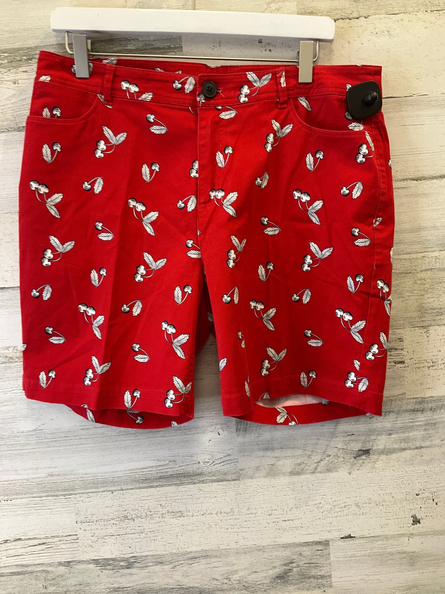 Red Shorts Christopher And Banks, Size 10