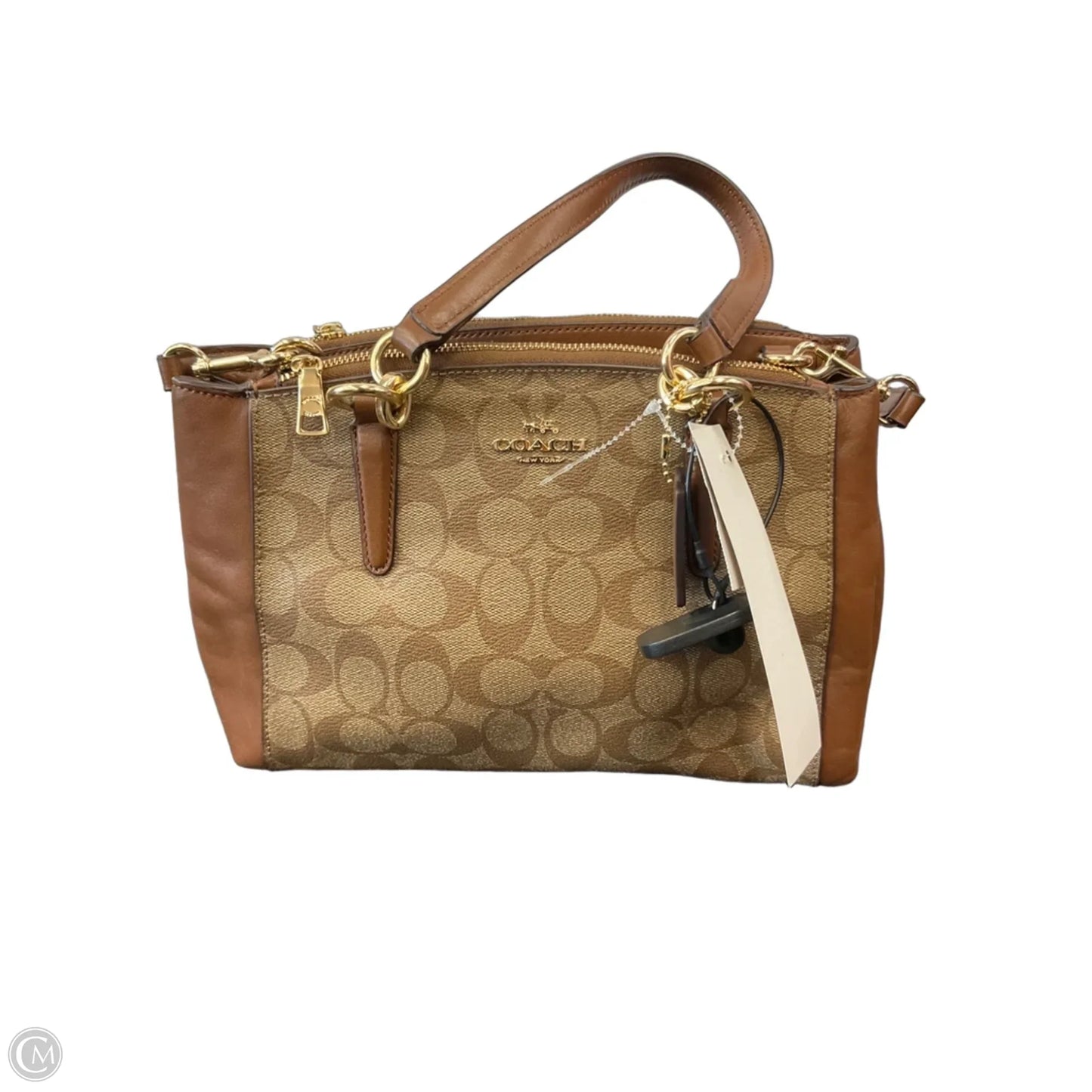 Handbag Designer By Coach, Size: Medium