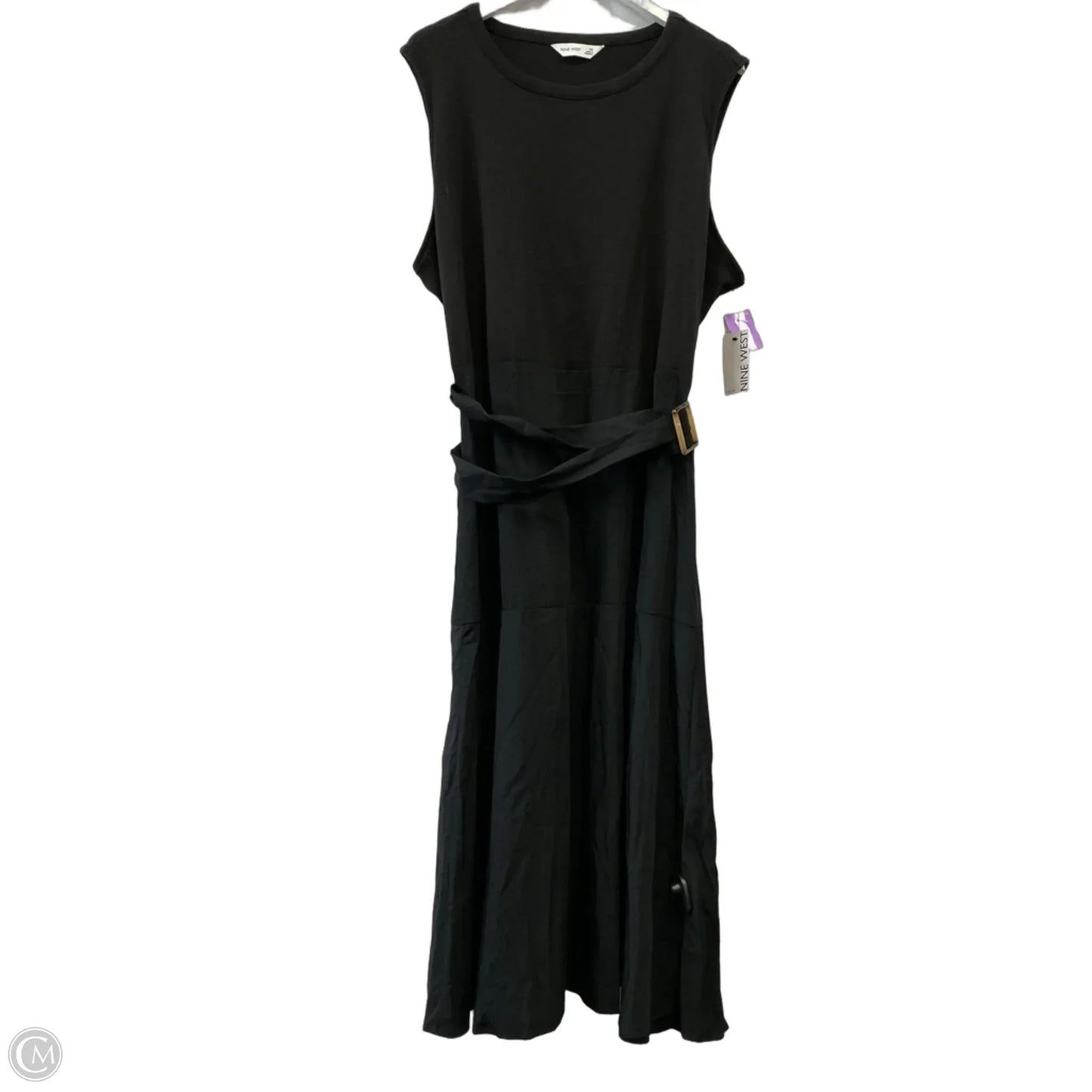 Dress Casual Maxi By Nine West In Black, Size: 3x