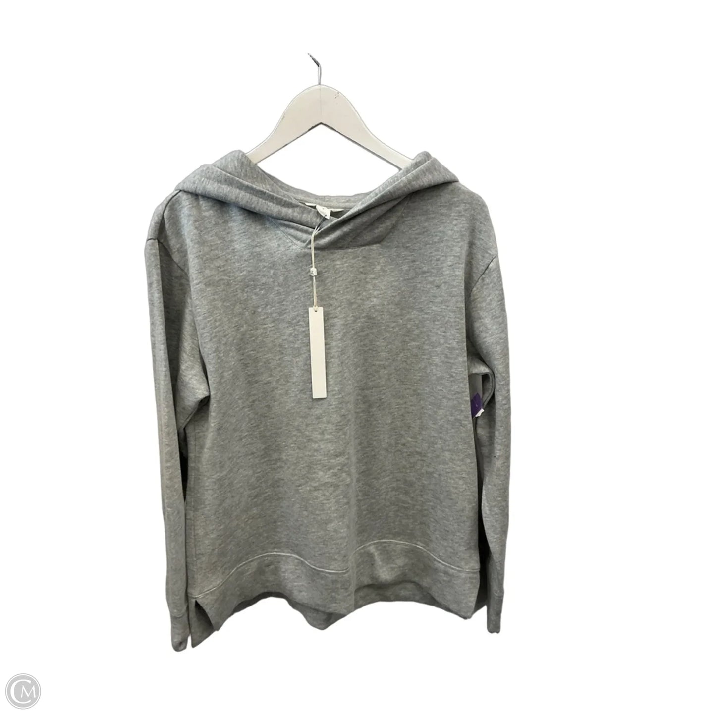 Sweatshirt Hoodie By Caslon In Grey, Size: M