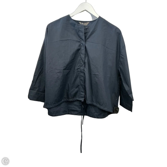 Top Long Sleeve By Clothes Mentor In Navy, Size: M