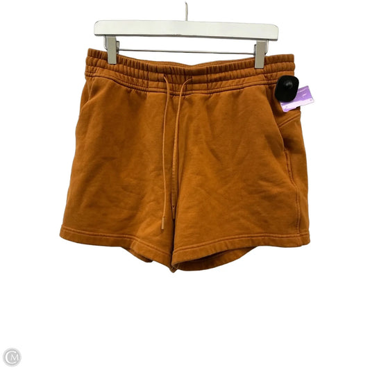 Athletic Shorts By Lululemon In Orange, Size: 10