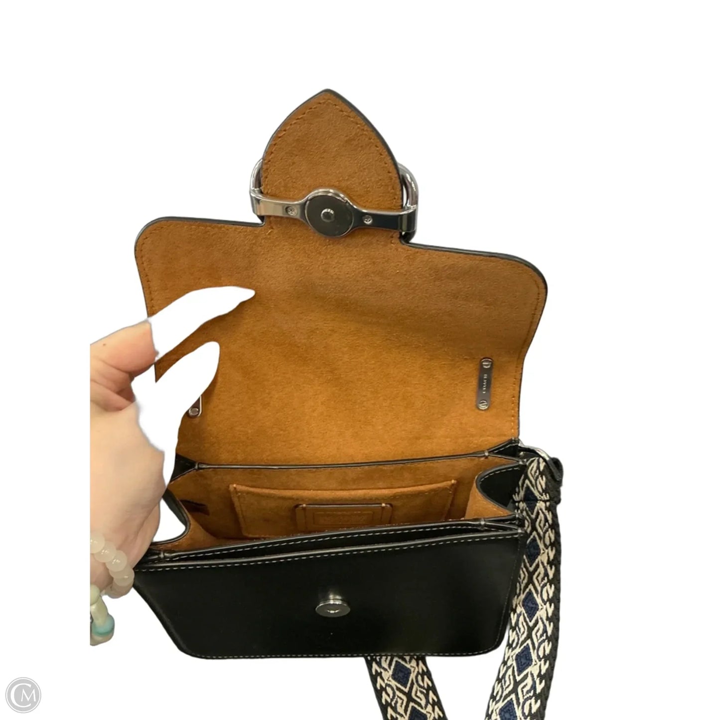 Crossbody Designer By Coach, Size: Small