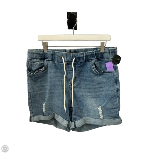 Shorts By Bloomchic In Blue Denim, Size: 16