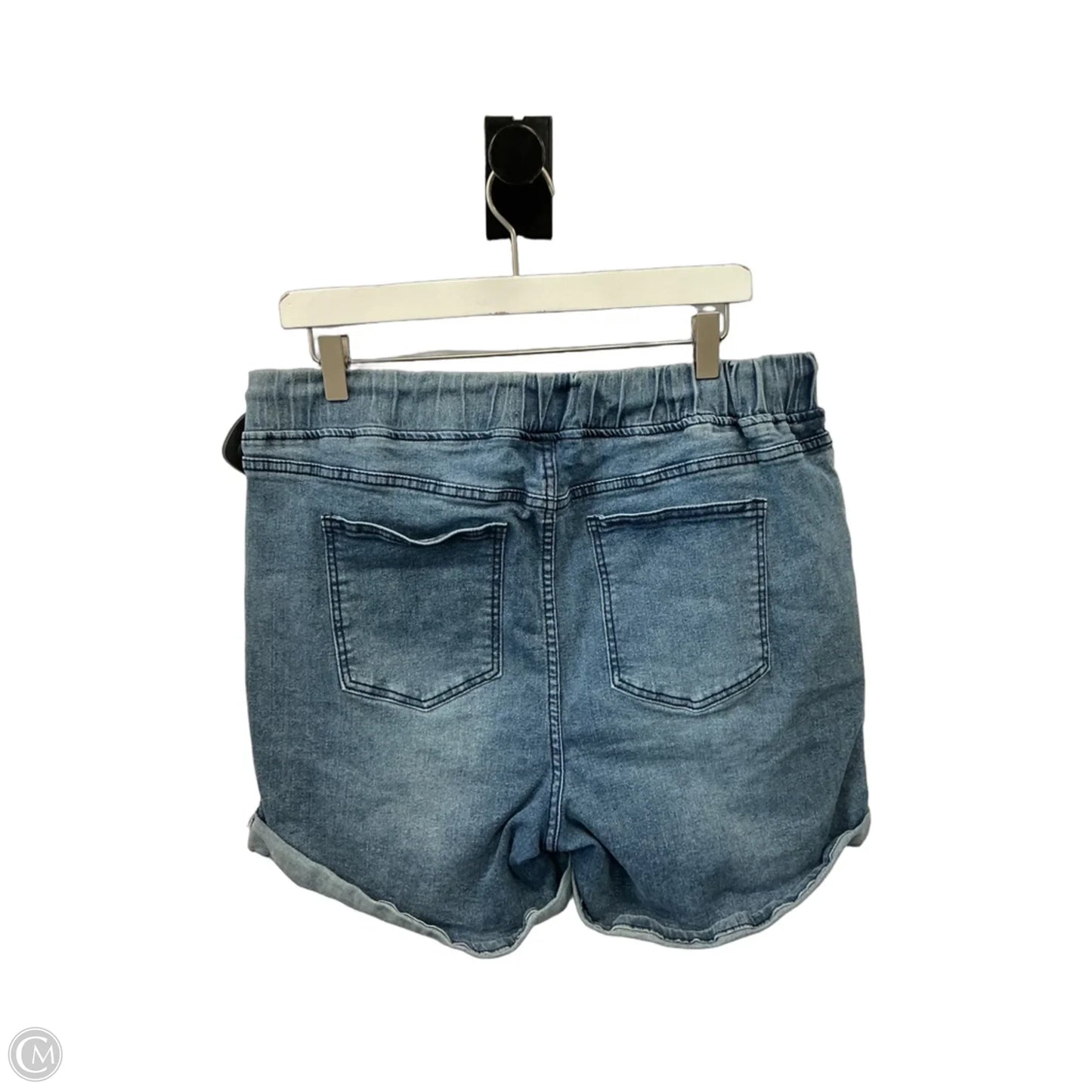 Shorts By Bloomchic In Blue Denim, Size: 16