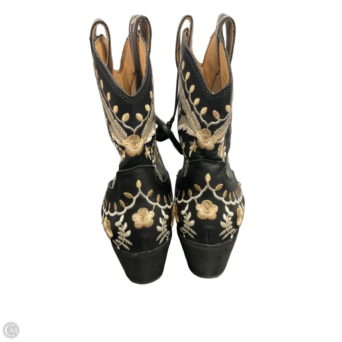 Boots Western By Buckle Black In Black, Size: 9