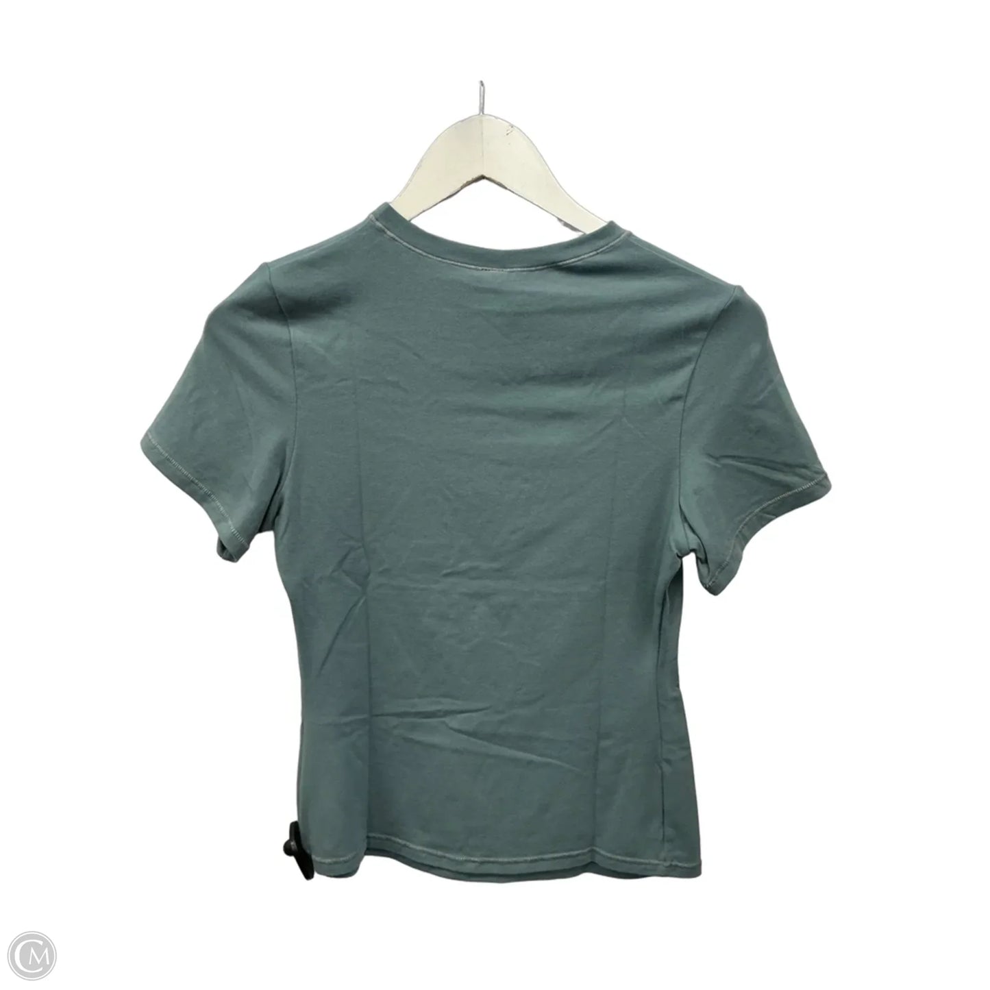 Athletic Top Short Sleeve By Skims In Green, Size: L