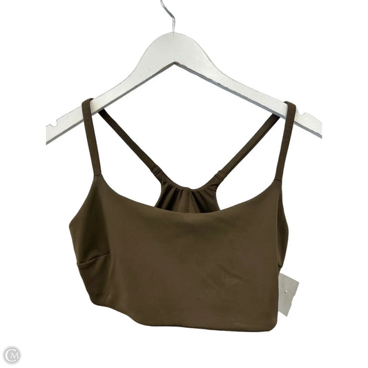 Athletic Bra By Lululemon In Brown, Size: 12