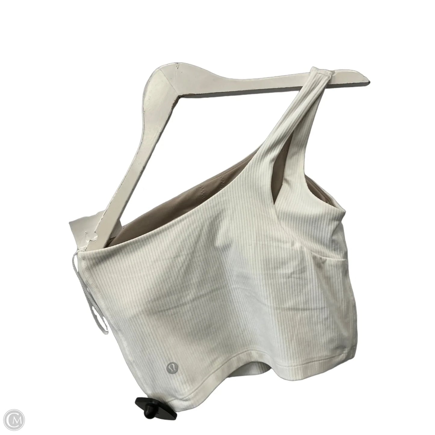 Athletic Bra By Lululemon In White, Size: S