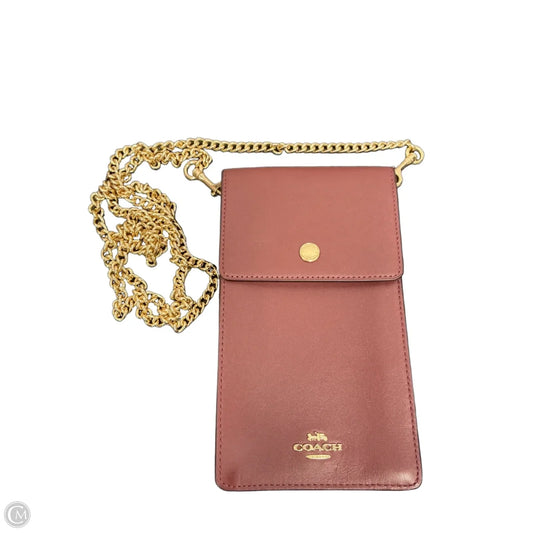 Crossbody Designer By Coach, Size: Small