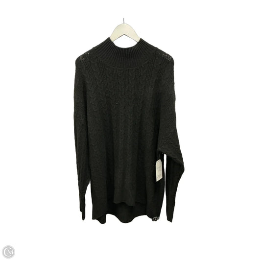 Sweater By Time And Tru In Black, Size: Xxl