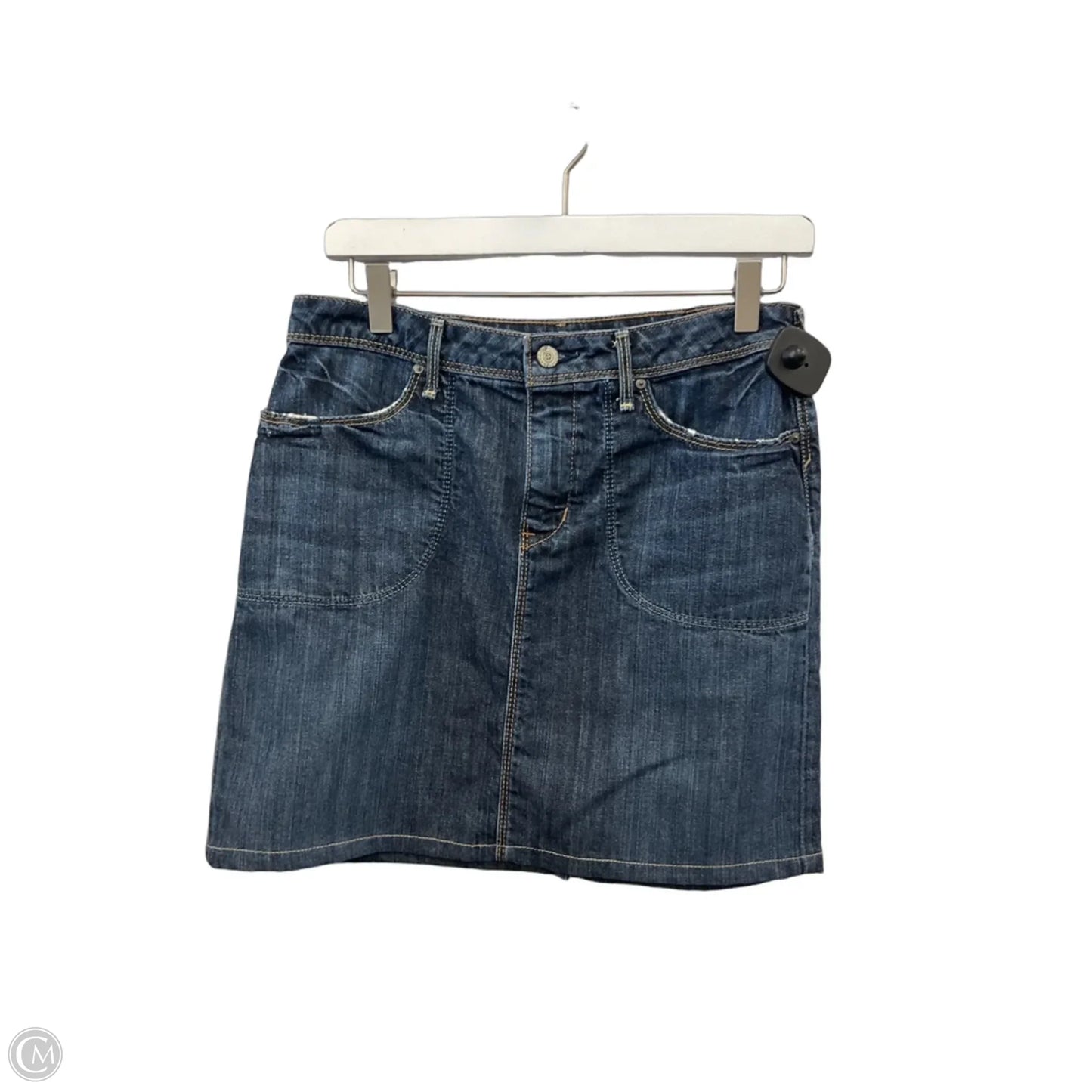 Skirt Mini & Short By Banana Republic In Blue Denim, Size: 2