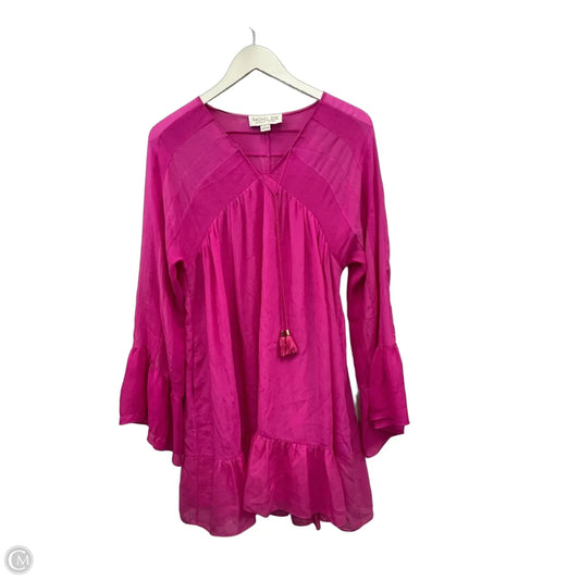 Dress Casual Midi By Rachel Zoe In Pink, Size: M