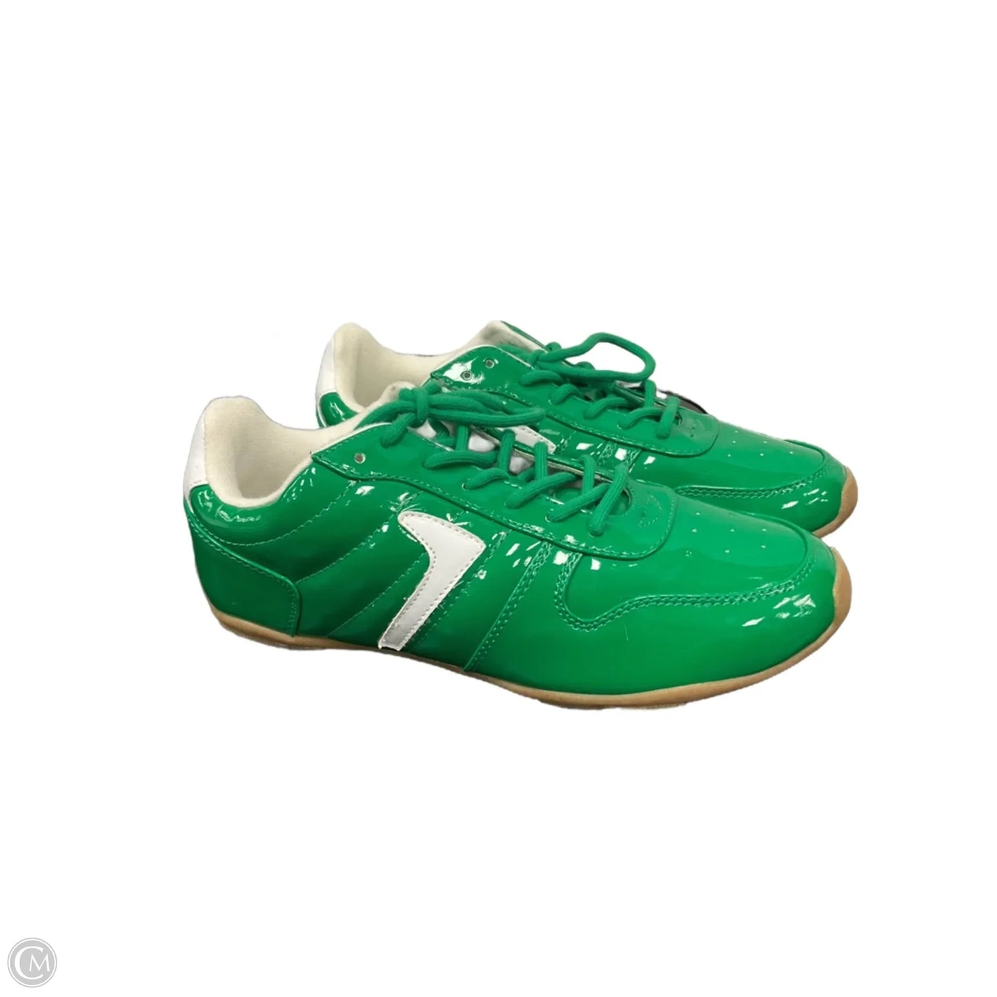 Shoes Sneakers By Clothes Mentor In Green, Size: 8.5