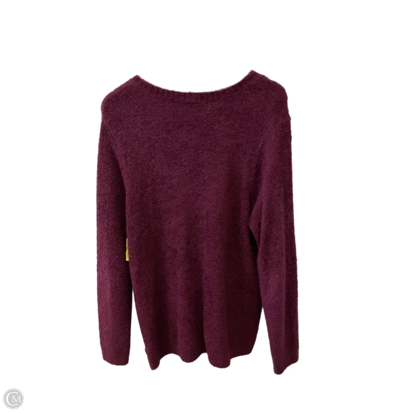 Sweater By Croft And Barrow In Purple, Size: 1x