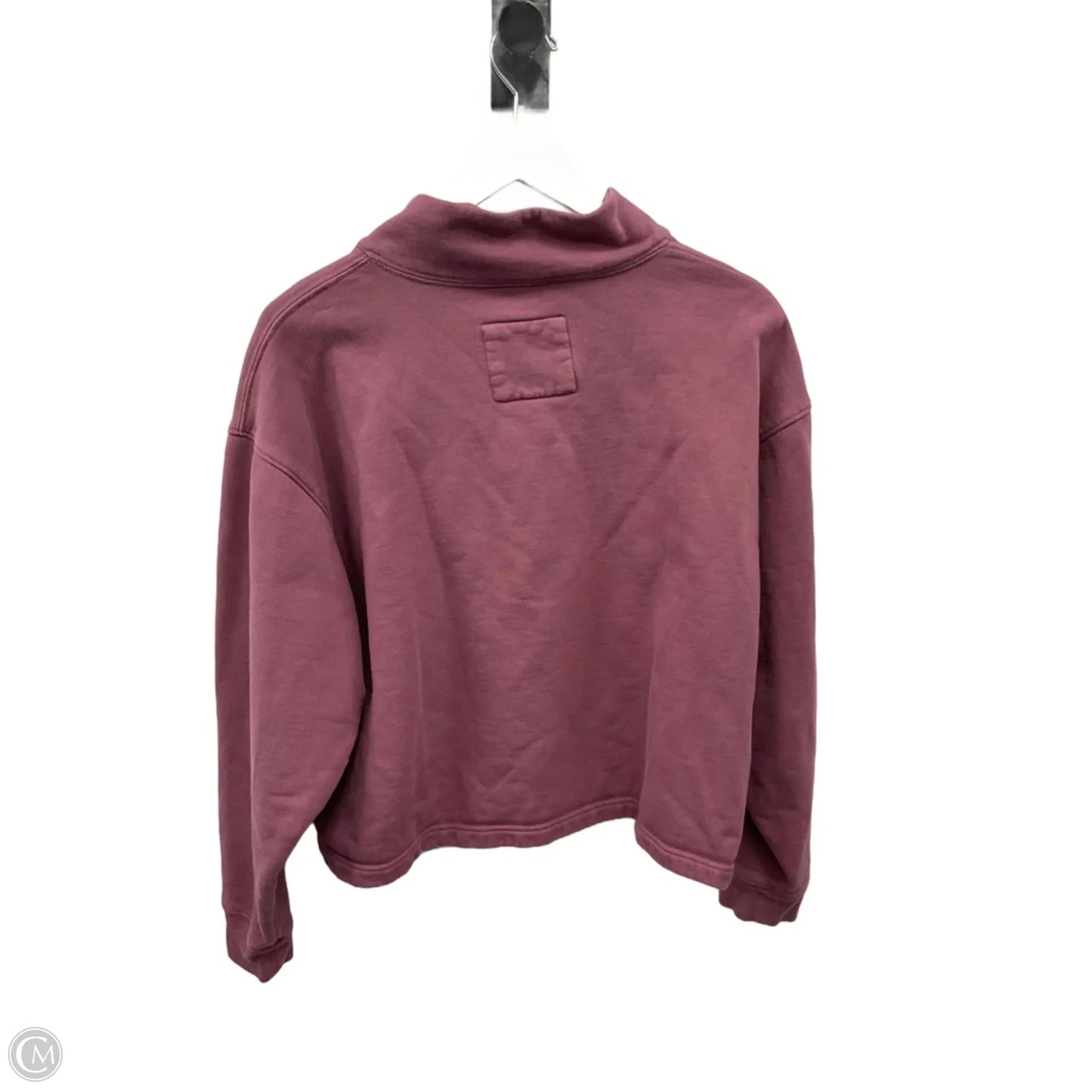 Sweatshirt Collar By Girlfriend Collective In Mauve, Size: Xxl