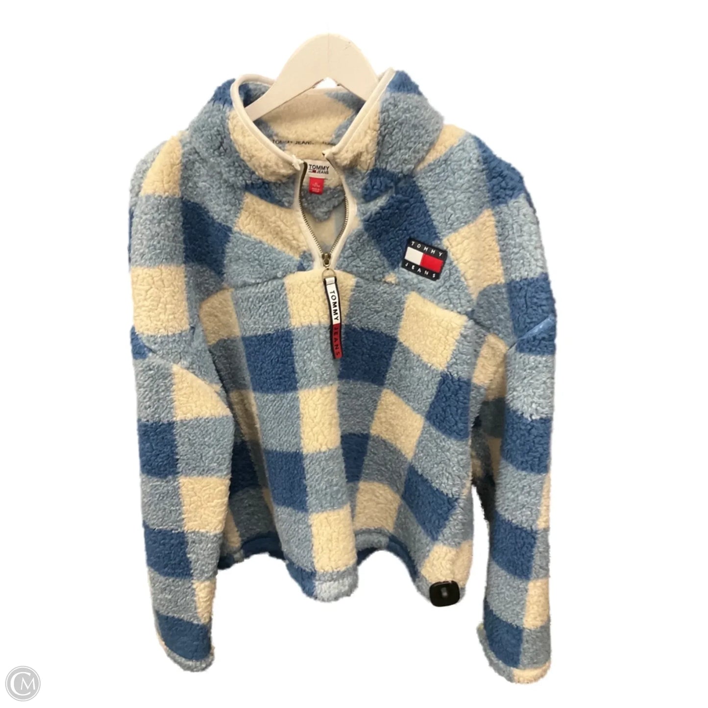 Athletic Fleece By Tommy Hilfiger In Blue & White, Size: Xl