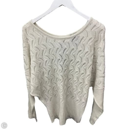 Sweater By Bisou Bisou In Cream, Size: L